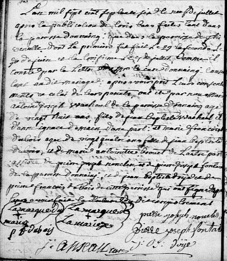 1776-07-09 mariage Wacheul-Dubois